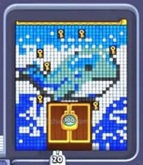 Pixel Flow Level 699: Screenshot des Spielfelds