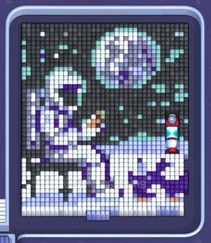 Pixel Flow level 1531: screenshot of the board