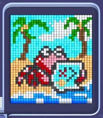 Pixel Flow level 998: screenshot of the board