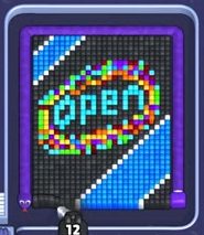 Pixel Flow уровень 2185: скриншот поля