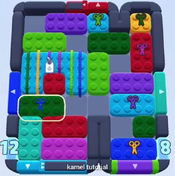 Color Block Jam 615 / 1537. bölüm: tahtanın ekran görüntüsü