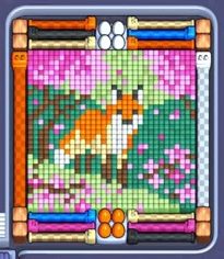 Pixel Flow уровень 369: скриншот поля