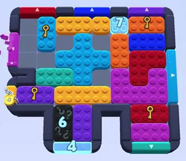 Color Block Jam level 1479 / 1472 / 1469: screenshot of the board