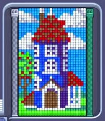 Pixel Flow уровень 362: скриншот поля