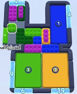 Color Block Jam 레벨 1614 / 1685 / 2617: 보드 스크린샷