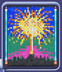 Pixel Flow level 1226: screenshot of the board