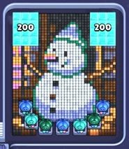 Pixel Flow level 1674: screenshot of the board