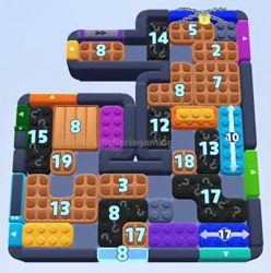 Color Block Jam 1609 / 2520. bölüm: tahtanın ekran görüntüsü