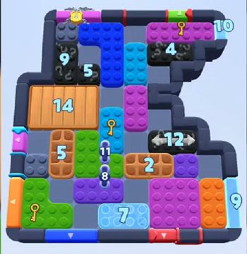 Color Block Jam 1180 / 2083. bölüm: tahtanın ekran görüntüsü