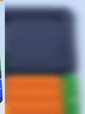 Color Block Jam Level 78: Screenshot des Spielfelds