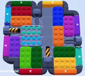 Color Block Jam 레벨 1357 / 1359 / 1360: 보드 스크린샷