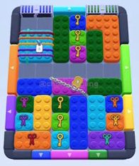 Color Block Jam 레벨 208 / 596 / 1046: 보드 스크린샷
