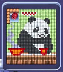 Pixel Flow level 1512: screenshot of the board