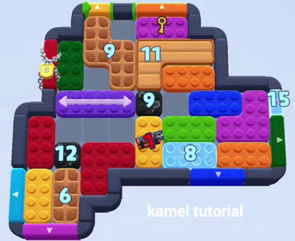 Color Block Jam level 1567 / 1564 / 1575 / 1580: screenshot of the board