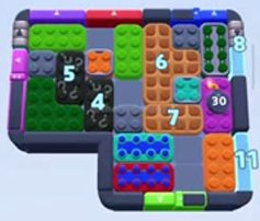 Color Block Jam 1137 / 2037. bölüm: tahtanın ekran görüntüsü