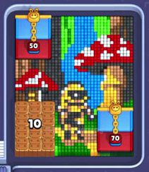 Pixel Flow level 1347: screenshot of the board