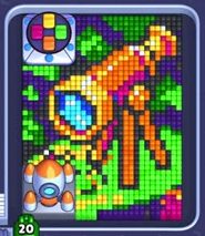 Pixel Flow уровень 2196: скриншот поля