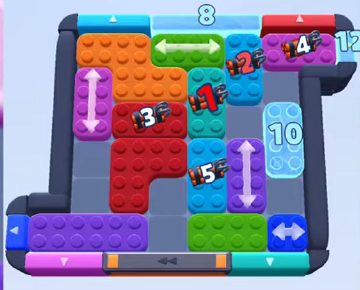Color Block Jam level 757 / 759: screenshot of the board