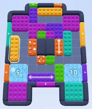 Color Block Jam 236 / 624 / 1074. bölüm: tahtanın ekran görüntüsü