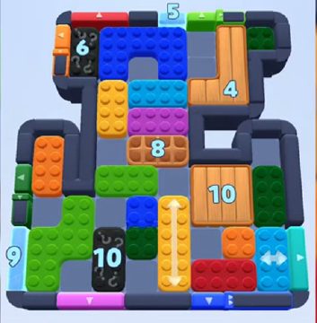Color Block Jam 1192 / 1190 / 2095. bölüm: tahtanın ekran görüntüsü