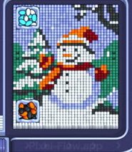 Pixel Flow level 1581: screenshot of the board