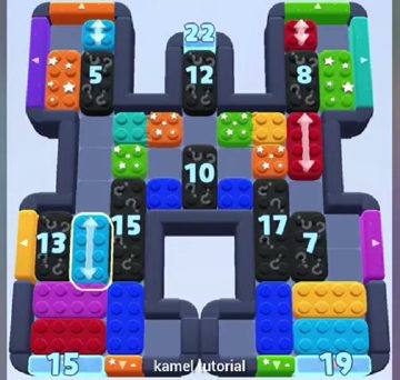 Color Block Jam level 720 / 715: screenshot of the board