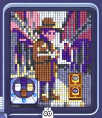 Pixel Flow level 1525: screenshot of the board