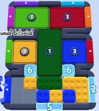 Color Block Jam 레벨 1602 / 1603 / 1661 / 2593: 보드 스크린샷