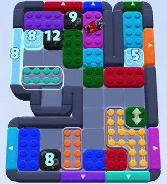 Color Block Jam 924. bölüm: tahtanın ekran görüntüsü