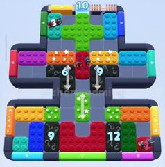 Color Block Jam 895 / 933 / 1790. bölüm: tahtanın ekran görüntüsü