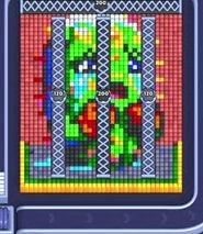 Pixel Flow уровень 2070: скриншот поля
