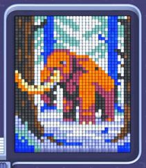 Pixel Flow level 1303: screenshot of the board