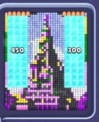 Pixel Flow level 1277: screenshot of the board