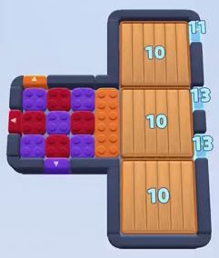 Color Block Jam bölümü: tahtanın ekran görüntüsü