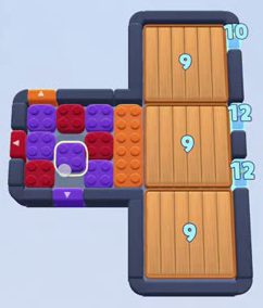 Color Block Jam bölümü: tahtanın ekran görüntüsü