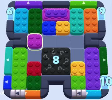 Color Block Jam 1194. bölüm: tahtanın ekran görüntüsü