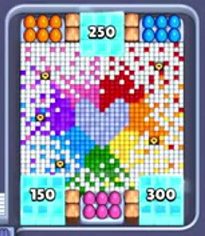 Pixel Flow уровень 388: скриншот поля