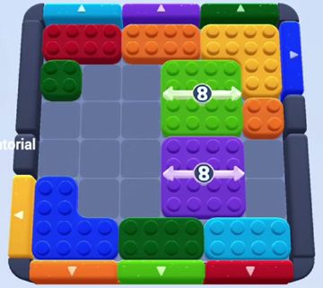 Color Block Jam 1502. bölüm: tahtanın ekran görüntüsü
