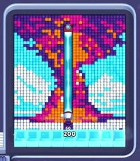 Pixel Flow level 944: screenshot of the board