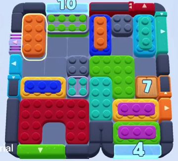 Color Block Jam 1230 / 1232 / 1234. bölüm: tahtanın ekran görüntüsü