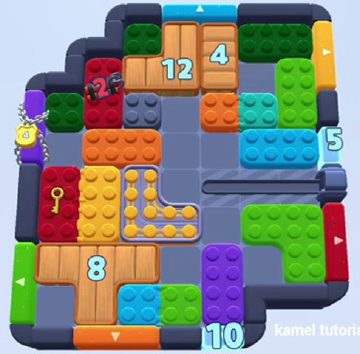 Color Block Jam 1307 / 1302 / 1304 / 1318 / 2209. bölüm: tahtanın ekran görüntüsü