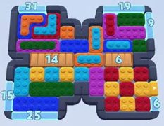 Color Block Jam niveau 249 : capture du plateau
