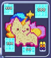 Pixel Flow level 788: screenshot of the board