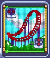 Pixel Flow level 817: screenshot of the board