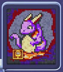 Pixel Flow level 1327: screenshot of the board