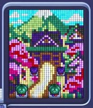 Pixel Flow level 1835: screenshot of the board