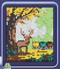 Pixel Flow fase 1299: print do tabuleiro