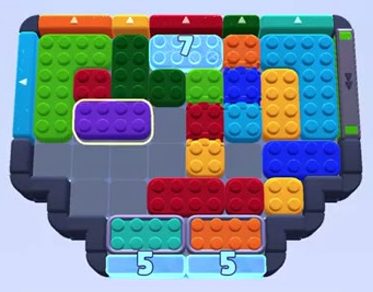 Color Block Jam 1369 / 1372. bölüm: tahtanın ekran görüntüsü