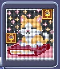 Pixel Flow level 718: screenshot of the board