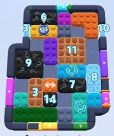 Color Block Jam 1255 / 2166. bölüm: tahtanın ekran görüntüsü